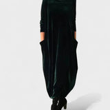 Blanka - Elegantní sametové šaty