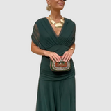 Lucie - Elegantní šaty s výstřihem do V