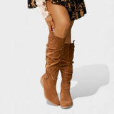 Justýna - Semišové boty