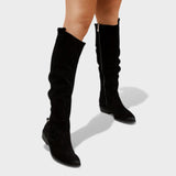 Justýna - Semišové boty