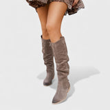 Justýna - Semišové boty