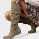 Justýna - Semišové boty