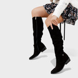 Justýna - Semišové boty