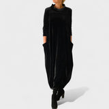 Blanka - Elegantní sametové šaty