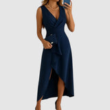 Valerie - Elegantní zavinovací šaty s výstřihem do V