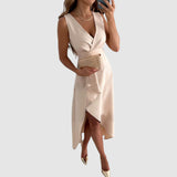 Valerie - Elegantní zavinovací šaty s výstřihem do V